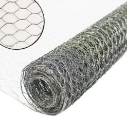 Wire Netting Galvanised 13 X 600mm X 22G (10m Roll)