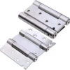 125mm Double Action Spring Hinge Grey (2 Pack) -Timber Flooring Shop 21840777 1