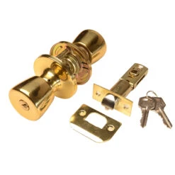 Entrance Locking Knob Set & Latch