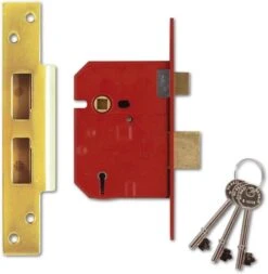 Union BS Mortice Sash Lock (Was Chubb 3K74E) 67mm Brass