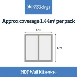 Cheshire Wall Panel Kit 4 (MDF Kit) WPKT4 -Timber Flooring Shop 24234887 4
