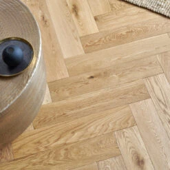 Highclere Natural Oak Brushed & Matt Lacquered Flooring (1.44m2 Pack) -Timber Flooring Shop 24716277 3