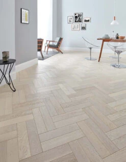 Goodrich Whitened Oak Brushed & Matt Lacquered Flooring (1.296m2 Pack) -Timber Flooring Shop 24723008 1