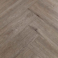 Brecon River Oak Herringbone Waterproof Composite Flooring 6x120mm (1.44m2 Pack)