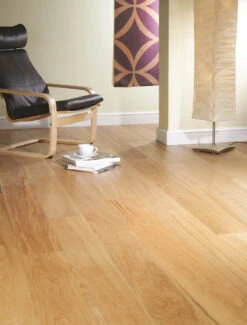 Harlech Select Oak Lacquered Bevelled Flooring (2.166m2 Pack) -Timber Flooring Shop 24786393 1