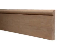 25 X 150mm Nom American White Oak Torus Skirting