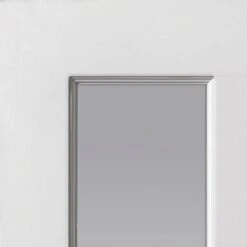 Canterbury 2 Light White Primed Smooth Glazed Door -Timber Flooring Shop 2 Light White Primed Grained Glazed Door 3 156 1
