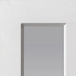 Canterbury 2 Light White Primed Grained Glazed Door -Timber Flooring Shop 2 Light White Primed Grained Glazed Door 3 156