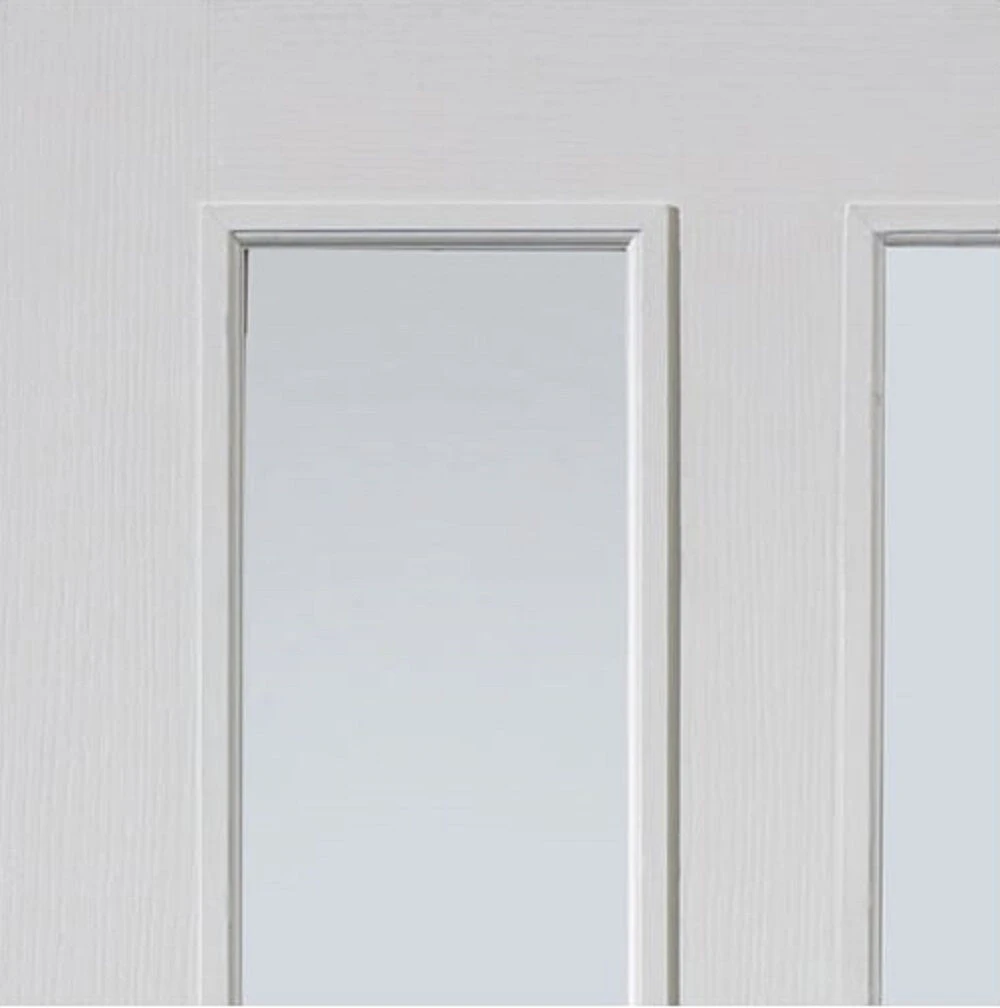 Canterbury 2 Light Primed Glazed FD30 Fire Door - Image 3