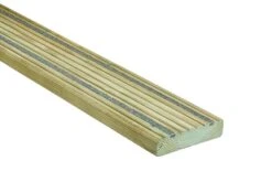32 X 125mm Nom. Anti-Slip & UC4 Treated Softwood Decking