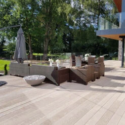 Millboard Enhanced Grain Limed Oak Decking 32 X 176 X 3600mm -Timber Flooring Shop 32176MLOD36 2