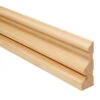 38 X 100mm Nom. (33 X 92mm Fin.) Ogee Architrave No.75 -Timber Flooring Shop 38100PA75 1