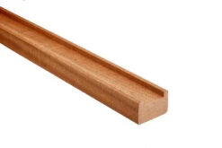 44 X 66mm Sapele Planed Grooved Hand/Base Rail