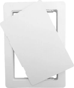 300 X 300mm White Plastic Access Panel -Timber Flooring Shop AccessPanel 4
