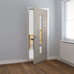 Alabama Fumo Laminate Glazed Door (Pre-Finished) -Timber Flooring Shop Alabama Fumo Laminate Glazed Door 3 156