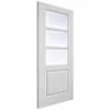 Andorra White Primed Glazed Door -Timber Flooring Shop Andorra White Primed Glazed Door 1 2