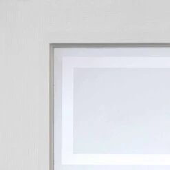 Andorra White Primed Glazed Door -Timber Flooring Shop Andorra White Primed Glazed Door 3 156