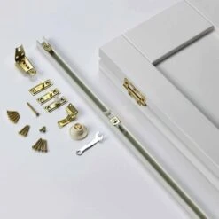 Antigua Glazed White Primed Bi-Fold Door -Timber Flooring Shop Antigua Glazed White Primed Bi Fold Door 3 156