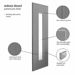 Ardosia Glazed Door (Pre-Finished) -Timber Flooring Shop Ardosia Glazed Door Pre Finished 3 156