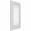 Belton 1 Light White Primed Etched Glazed Door -Timber Flooring Shop Belton 1 Light White Primed Etched Glazed Door 1 2