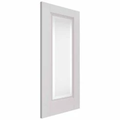 Belton 1 Light White Primed Etched Glazed Door