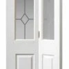Canterbury Glazed White Primed Bi-Fold Door -Timber Flooring Shop Canterbury Glazed White Primed Bi Fold Door 1