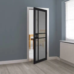 City Black Door Tinted Glazed (Pre-finished) -Timber Flooring Shop City Black Door Tinted Glazed 3 156