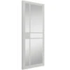 City White Door Clear Glazed (Pre-finished) -Timber Flooring Shop City White Door Clear Glazed 1 1