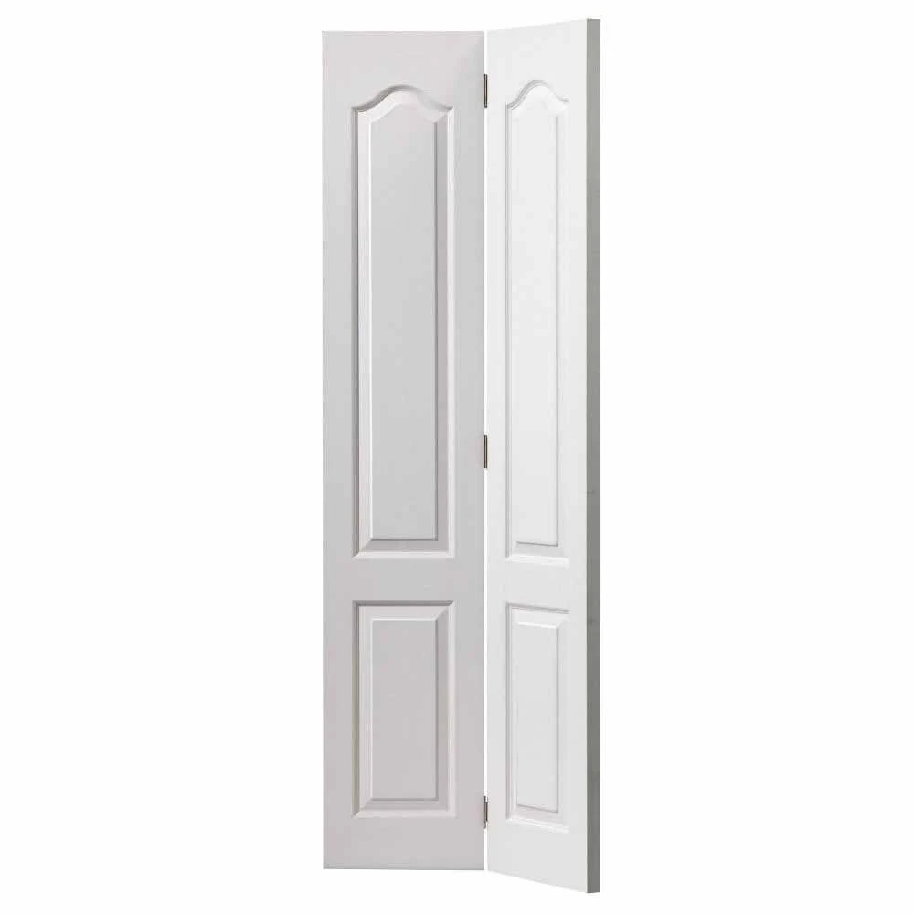 Classique Grained White Primed Bi-Fold Door 3 Classique Grained White Primed Bi-Fold Door