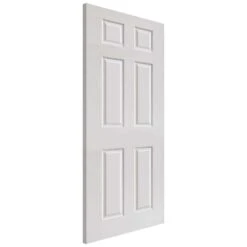 Colonist 6 Panel Moulded Textured Fire Door FD30