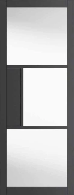 Cosmo Grey Door Clear Glazed (Pre-finished)