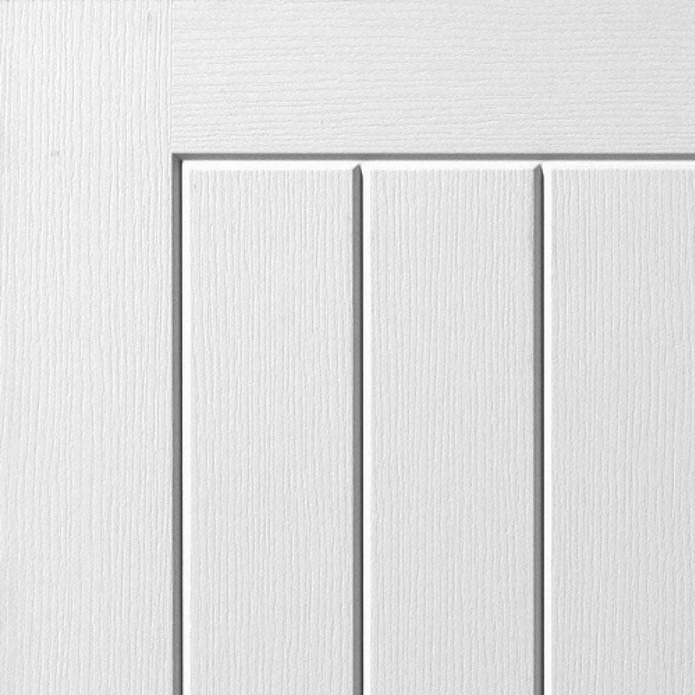 Cottage 5 White Primed Door - Image 3