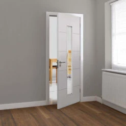 Dominion White Primed Glazed FD30 Fire Door -Timber Flooring Shop Dominion White Primed Glazed Door 2 2