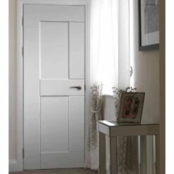 Eccentro White Primed Door -Timber Flooring Shop Eccentro White Primed Door 3 156
