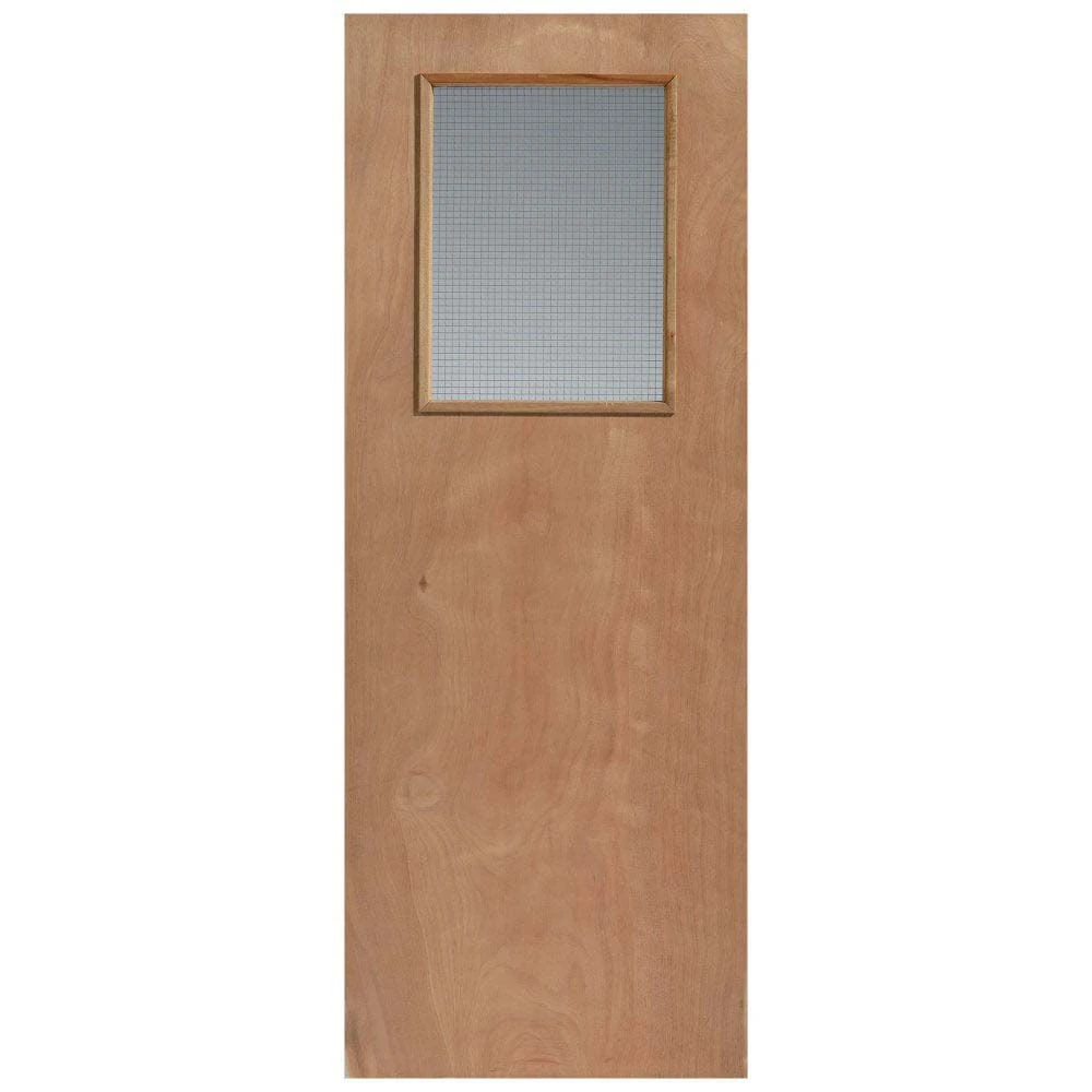 Internal Paint Grade 1 Glazed Opening Fire Door FD30 - Image 2