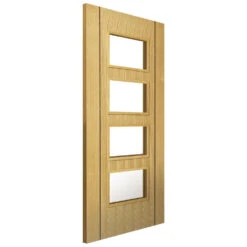 Oak Blenheim Glazed FD30 Fire Door (Pre-finished)
