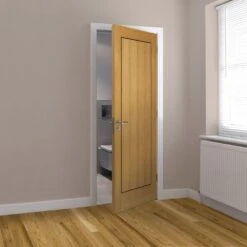 Oak Clementine FD30 Fire Door (Pre Finished) -Timber Flooring Shop Oak Clementine Door 4 156 1