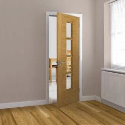 Oak Contemporary Bela Pre-Finished Door -Timber Flooring Shop Oak Contemporary Bela 5 156