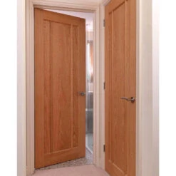Oak Eden FD30 Fire Door (Unfinished) -Timber Flooring Shop Oak Eden Door 2 2