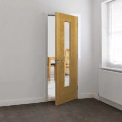 Oak Ostria Glazed Door (Pre-finished) -Timber Flooring Shop Oak Ostria Glazed Door 2 2