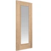 Oak Palomino 1 Light Glazed Door (Unfinished) -Timber Flooring Shop Oak Palomino 1 Light Glazed Door 1 1