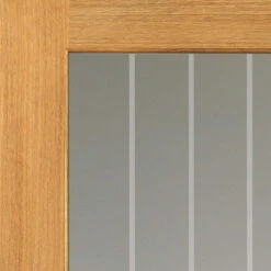 Oak Thames 1 Light Glazed Door (Unfinished) -Timber Flooring Shop Oak Thames 1 Light Glazed Door 3 155