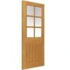 Oak Thames 6 Light Glazed Door (Pre-Finished) -Timber Flooring Shop Oak Thames 6 Light Glazed Door 1 2