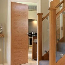 Oak Tigris Door (Pre-finished) -Timber Flooring Shop Oak Tigris Door 2 2 1