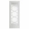 Quartz Glazed White Primed Door -Timber Flooring Shop Quartz Glazed White Primed Door 1 2