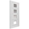 Quattro White Primed Glazed Door -Timber Flooring Shop Quattro White Primed Glazed Door 1 1