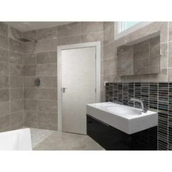 Ripple White Primed Door -Timber Flooring Shop Ripple White Primed Door 3 156