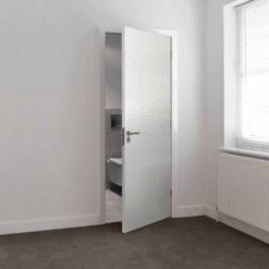 Ripple White Primed Door -Timber Flooring Shop Ripple White Primed Door 4 156