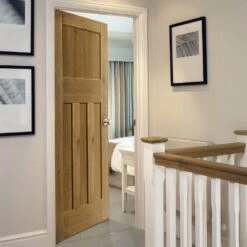 Rustic Oak DX Shaker Door Pre-finished -Timber Flooring Shop Rustic Oak DX Shaker Door Pre finished 3 95