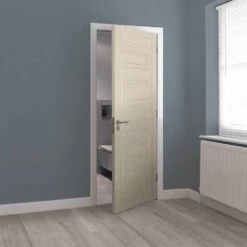 Tigris Ivory FD30 Fire Door (Pre-Finished) -Timber Flooring Shop Tigris Ivory Door 5 156